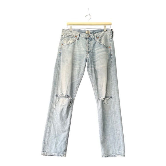 Citizens of Humanity | Emerson Slim Boyfriend Distressed Jeans Slouchy Size 26 - Picture 2 of 16